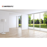 Warren 96x80 sliding door system double tempered glass sliding patio door hardware